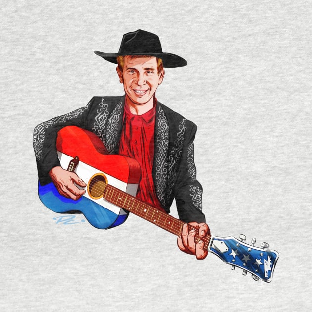 Buck Owens - An illustration by Paul Cemmick by PLAYDIGITAL2020